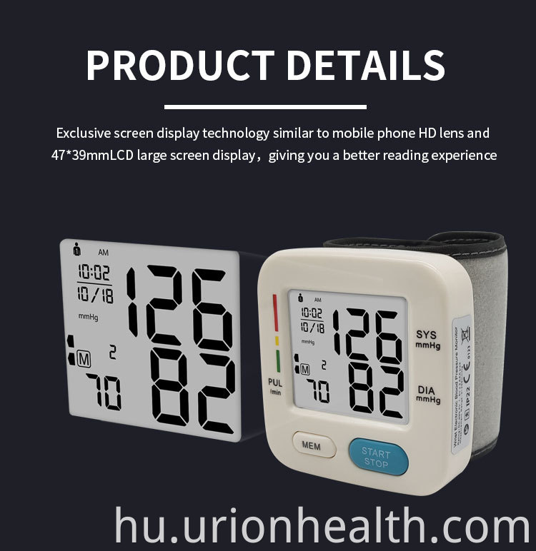 digital blood pressure monitor